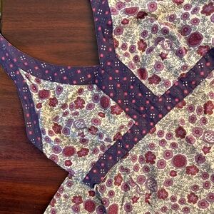VINTAGE y2k Gap halter floral mini dress